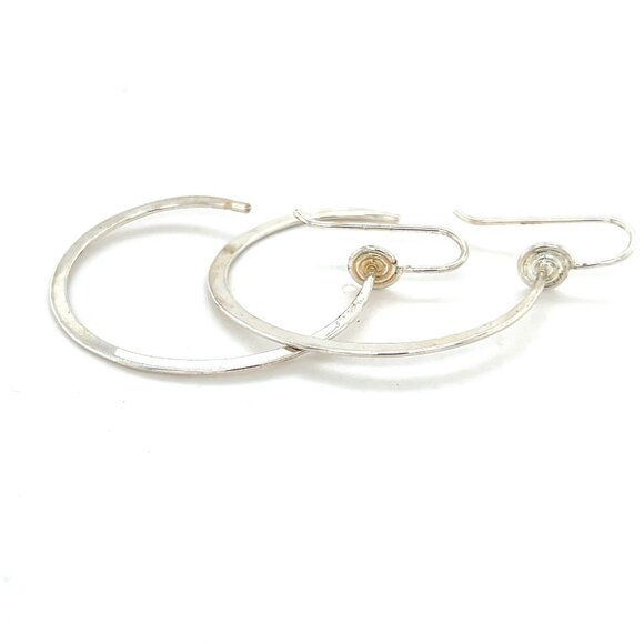 Swirl Hoop Earrings - Picture 1 of 3